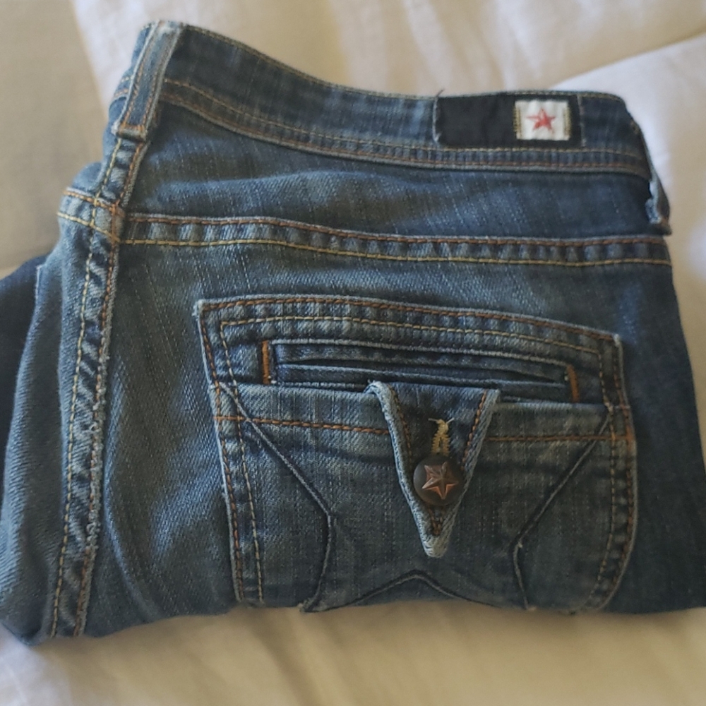 Vintage crop jeans